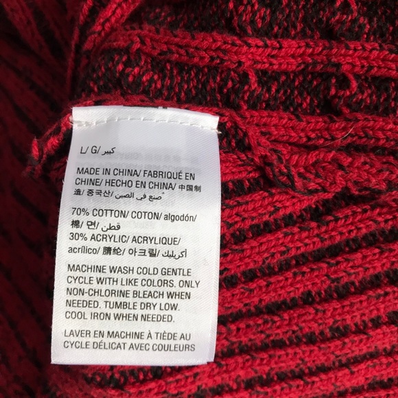 Style & Co Red Ribbed Cozy Sweater - Picture 3 of 8